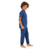 Boys summer pajama set Petroleum t-shirt + Pants